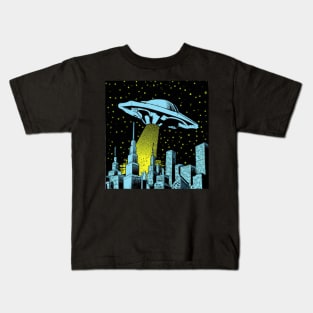 Flying Saucer Attack Kids T-Shirt